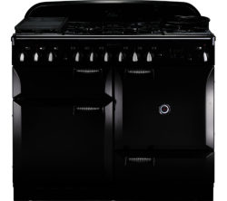 RANGEMASTER  Elan 110 Dual Fuel Range Cooker - Black